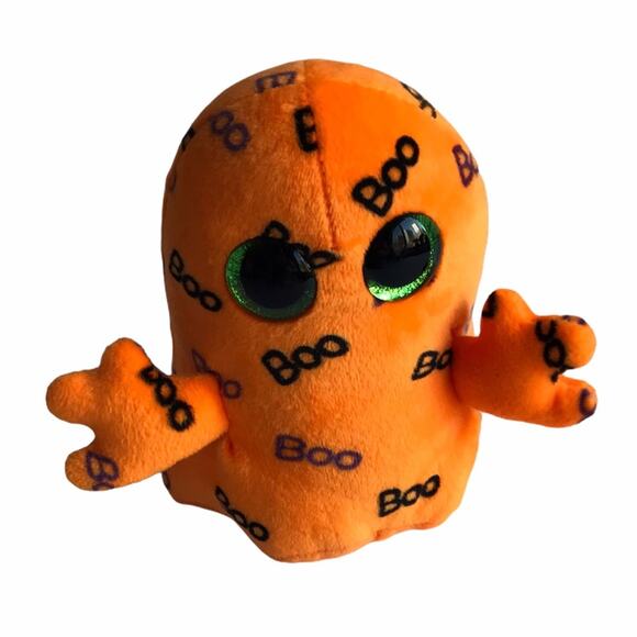 Ty Ghoulie Beanie Boo Buddy Plush Collectible Toy Halloween 2016 Rare Squish - Picture 1 of 10